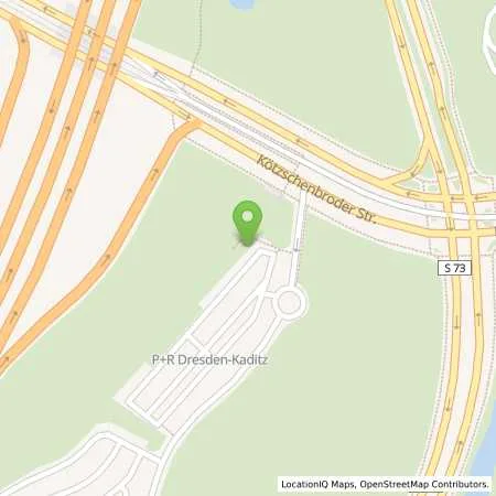 Standortübersicht der Tankstelle SachsenEnergie AG in 01139 Dresden