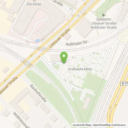 Standortübersicht der Tankstelle SachsenEnergie AG in 01159 Dresden