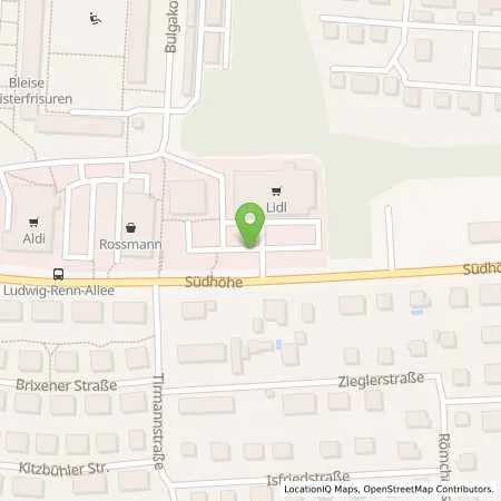 Standortübersicht der Tankstelle Lidl Dienstleistung GmbH & Co. KG in 01217 Dresden