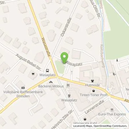 Standortübersicht der Tankstelle SachsenEnergie AG in 01219 Dresden