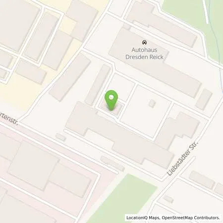 Standortübersicht der Tankstelle Autohaus Dresden Reick GmbH & Co.KG in 01237 Dresden