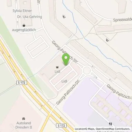 Standortübersicht der Tankstelle Lidl Dienstleistung GmbH & Co. KG in 01259 Dresden (Prohlis)