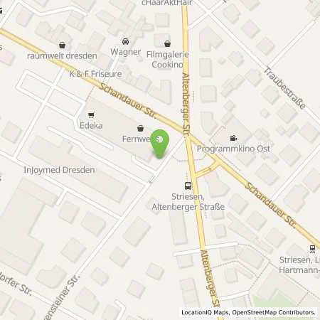 Standortübersicht der Tankstelle SachsenEnergie AG in 01277 Dresden
