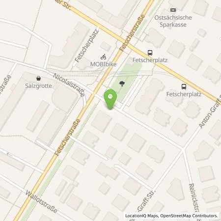 Standortübersicht der Tankstelle SachsenEnergie AG in 01307 Dresden