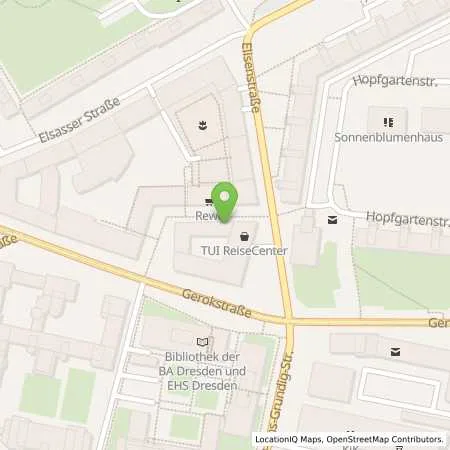 Standortübersicht der Tankstelle SachsenEnergie AG in 01307 Dresden
