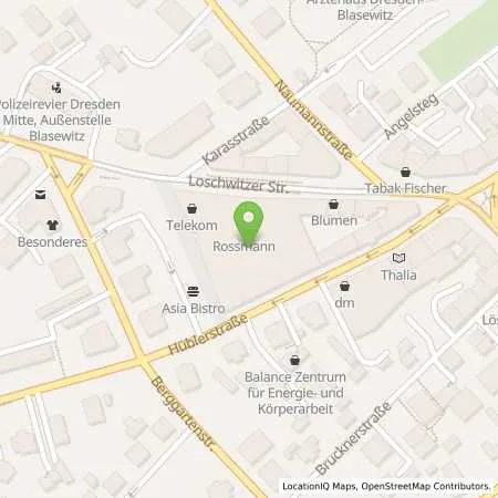 Standortübersicht der Tankstelle APCOA PARKING Deutschland GmbH in 01309 Dresden