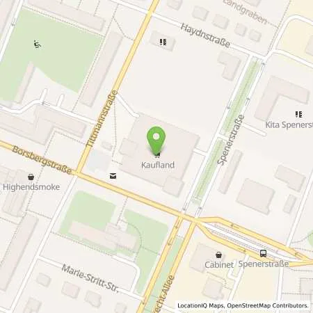 Standortübersicht der Tankstelle Kaufland Dienstleistung GmbH & Co. KG in 01309 Dresden