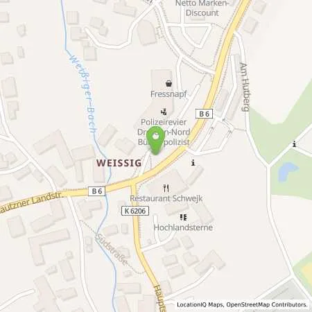 Standortübersicht der Tankstelle SachsenEnergie AG in 01328 Dresden