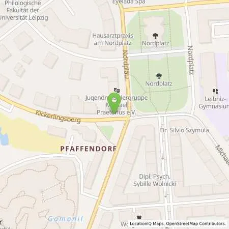 Standortübersicht der Tankstelle Stadtwerke Leipzig GmbH in 04105 Leipzig