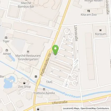 Standortübersicht der Tankstelle Stadtwerke Leipzig GmbH in 04105 Leipzig