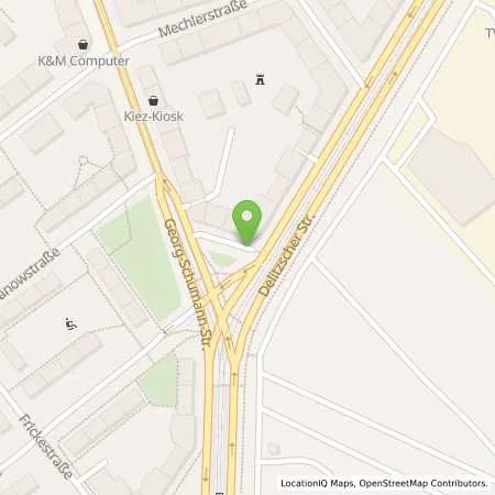 Standortübersicht der Tankstelle Stadtwerke Leipzig GmbH in 04105 Leipzig