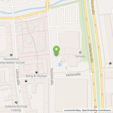 Standortübersicht der Tankstelle Stadtwerke Leipzig GmbH in 04105 Leipzig