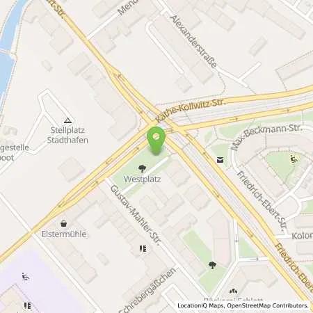 Standortübersicht der Tankstelle Stadtwerke Leipzig GmbH in 04109 Leipzig