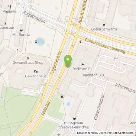 Standortübersicht der Tankstelle Stadtwerke Leipzig GmbH in 04109 Leipzig