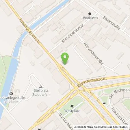 Standortübersicht der Tankstelle Stadtwerke Leipzig GmbH in 04109 Leipzig