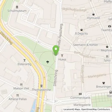 Standortübersicht der Tankstelle Stadtwerke Leipzig GmbH in 04109 Leipzig