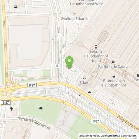 Standortübersicht der Tankstelle Stadtwerke Leipzig GmbH in 04109 Leipzig