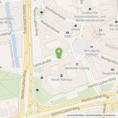 Standortübersicht der Tankstelle Charge-ON in 04109 Leipzig