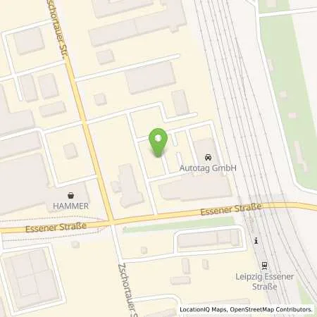 Standortübersicht der Tankstelle Stadtwerke Leipzig GmbH in 04129 Leipzig