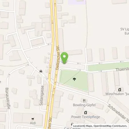 Standortübersicht der Tankstelle Stadtwerke Leipzig GmbH in 04129 Leipzig