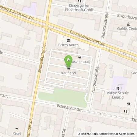 Standortübersicht der Tankstelle Kaufland Dienstleistung GmbH & Co. KG in 04155 Leipzig (Gohlis)