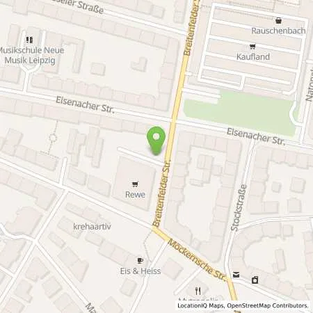 Standortübersicht der Tankstelle EnergieArchitektur GmbH in 04155 Leipzig