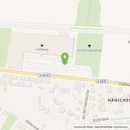 Standortübersicht der Tankstelle EnBW mobility+ AG und Co.KG in 04159 Leipzig