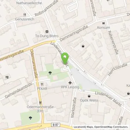 Standortübersicht der Tankstelle Stadtwerke Leipzig GmbH in 04177 Leipzig