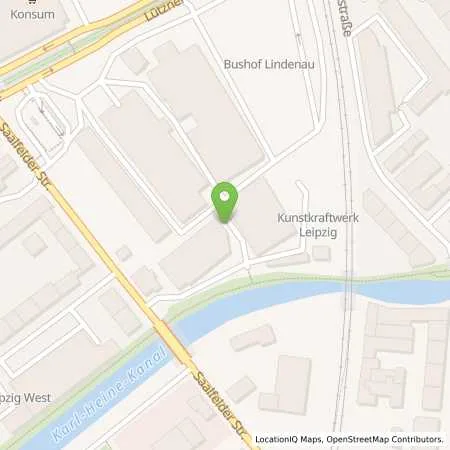 Standortübersicht der Tankstelle Stadtwerke Leipzig GmbH in 04179 Leipzig