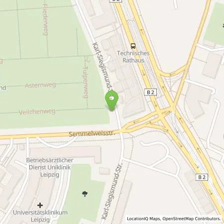 Standortübersicht der Tankstelle Stadtwerke Leipzig GmbH in 04217 Leipzig