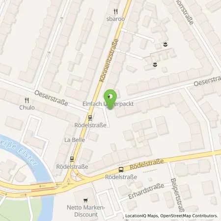 Standortübersicht der Tankstelle Stadtwerke Leipzig GmbH in 04229 Leipzig