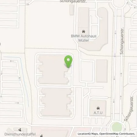 Standortübersicht der Tankstelle Autohaus Müller Leipzig in 04328 Leipzig