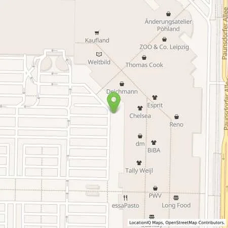 Standortübersicht der Tankstelle Stadtwerke Leipzig GmbH in 04329 Leipzig