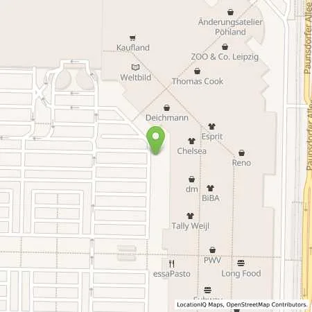 Standortübersicht der Tankstelle Stadtwerke Leipzig GmbH in 04329 Leipzig