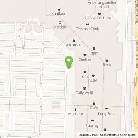 Standortübersicht der Tankstelle Stadtwerke Leipzig GmbH in 04329 Leipzig