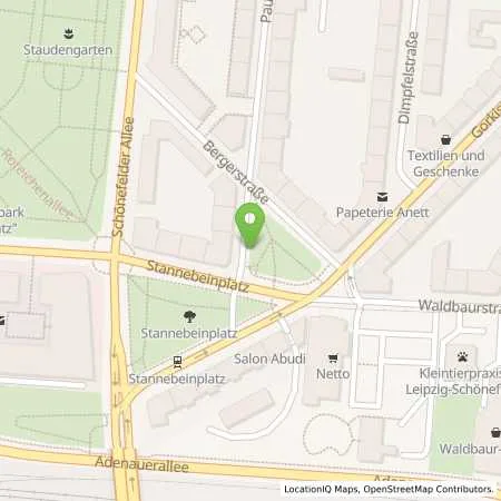 Standortübersicht der Tankstelle Stadtwerke Leipzig GmbH in 04347 Leipzig