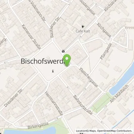 Standortübersicht der Tankstelle SachsenEnergie AG in 01877 Bischofswerda