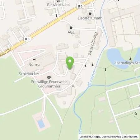 Standortübersicht der Tankstelle SachsenEnergie AG in 01909 Großharthau