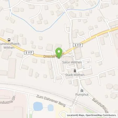 Standortübersicht der Tankstelle SachsenEnergie AG in 02681 Wilthen