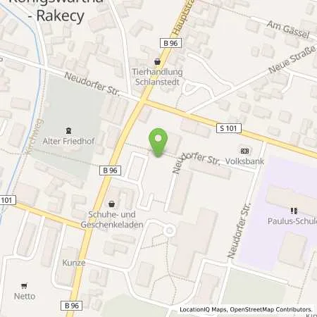 Standortübersicht der Tankstelle SachsenEnergie AG in 02699 Königswartha