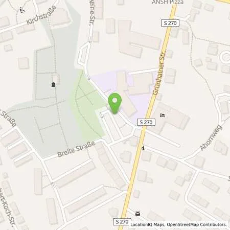 Standortübersicht der Tankstelle envia Mitteldeutsche Energie AG in 08279 Zwönitz