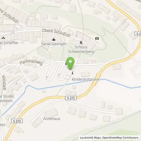 Standortübersicht der Tankstelle Stadtwerke Schwarzenberg GmbH in 08340 Schwarzenberg