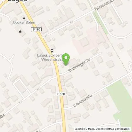 Standortübersicht der Tankstelle envia Mitteldeutsche Energie AG in 09385 Lugau