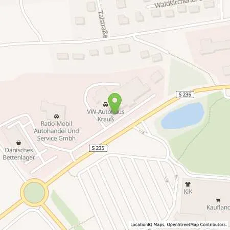 Standortübersicht der Tankstelle Autohaus Krauss GmbH in 09405 Gornau/Erzgeb.