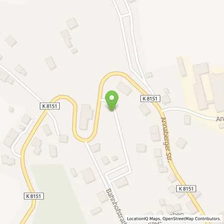 Standortübersicht der Tankstelle envia Mitteldeutsche Energie AG in 09429 Wolkenstein