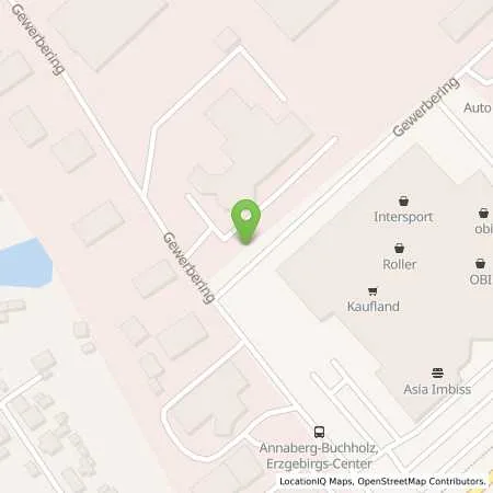 Standortübersicht der Tankstelle eins energie in sachsen GmbH & Co. KG in 09456 Annaberg-Buchholz