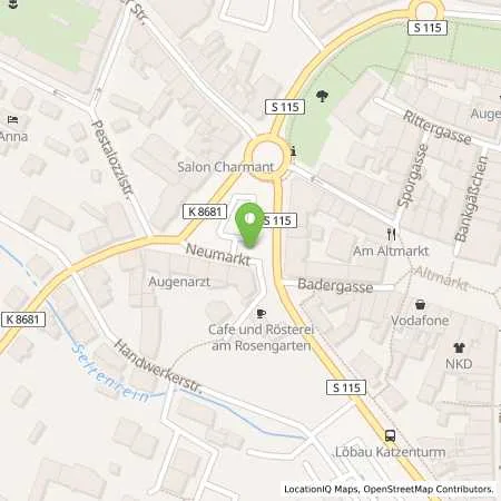 Standortübersicht der Tankstelle SachsenEnergie AG in 02708 Löbau