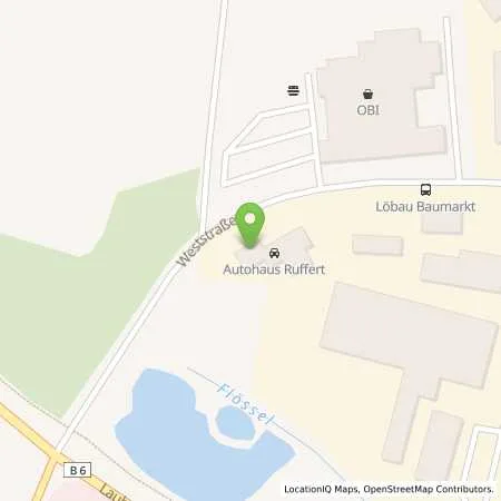 Standortübersicht der Tankstelle Autohaus Ruffert GmbH in 02708 Löbau