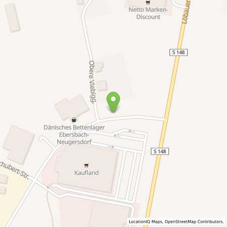 Standortübersicht der Strom (Elektro) Tankstelle: SachsenEnergie AG in 02730, Ebersbach-Neugersdorf