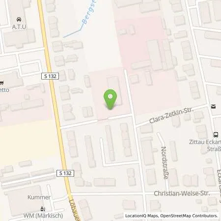 Standortübersicht der Tankstelle Comfortcharge GmbH in 02763 Zittau